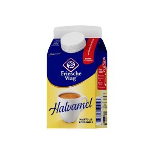 Afbeeldingen van Friesche Vlag Halvamel pak met schenkdop 455ml