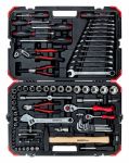 Afbeeldingen van GEDORE red. Combi-dopsleutelset 1/2"+1/4" R46003100 100 Delig