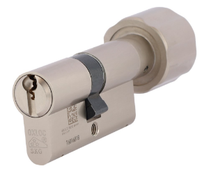 Afbeeldingen van Oxloc Profielcilinder knop dubbel 30t30 SKG3