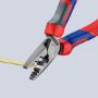 Afbeeldingen van KNIPEX Krimptang voor adereindhulzen 0,25-16  180