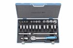 Afbeeldingen van GEDORE Dopsleutelset 1/2" 27-delig 19 IMU-10