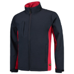 Afbeeldingen van TRICORP WORKWEAR Softshell Bicolor 402002 navy/rood 4XL