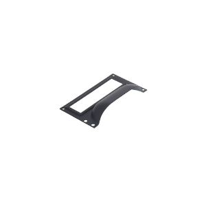 Afbeeldingen van INTERSTEEL Etiketgreep 73x43mm mat zwart 8810