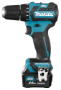Afbeeldingen van Makita 12 v max boor-/schroefmachine DF332DSMJ
