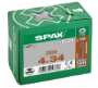 Afbeeldingen van SPAX Corpusschroef achterwandschroef T-STAR plus staal T20 4 x34