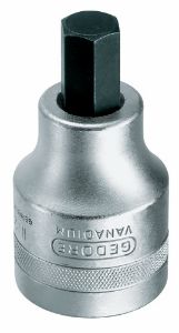 Afbeeldingen van GEDORE Dopsleutel-schroevendraaier 1" tbv binnenzeskant-schroeven