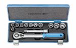 Afbeeldingen van GEDORE Dopsleutelset 1/2" 13-delig D 19 KMU-20