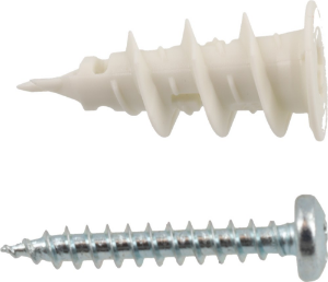 Afbeeldingen van Kelfort Jet-drive plug nylon met schroef 14x32 (100)