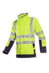 Afbeeldingen van Sioen softshell playford fluor geel/marine 4XL