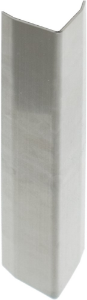 Afbeeldingen van Oxloc Hoekbeschermer RVS met butyltape 1.5 meter van 25 x 25 x 1 mm
