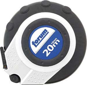 Afbeeldingen van FORUM Rolbandmaat, glasvezeltape 20m x 15mm