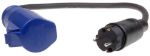 Afbeeldingen van Connectra verloopstekker 25cm schuko -> CEE
