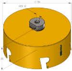Afbeeldingen van ProFit Gatenzaag Multi Purpose 0908 152mm