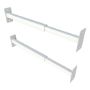 Afbeeldingen van SecuBar Barrièrestang Duo in de dag Duo L=31-55 cm