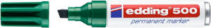 Afbeeldingen van Edding viltstift 500, schuin, 2 - 7 mm, 4500004, groen