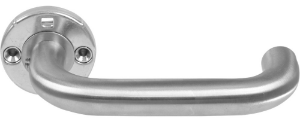 Afbeeldingen van Oxloc Deurkruk Coevorden knop/krukgarnituur RVS