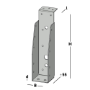 Afbeeldingen van GB balkdrager gbs-kl korte lip 40x196mm