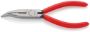 Afbeeldingen van KNIPEX Platspitse tang met zijsnijder, (radiotang) 160