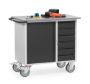 Afbeeldingen van fetra Werkplaatswagen van staalplaat 985x590mm