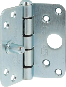 Afbeeldingen van Oxloc Glijlagerscharnier ronde hoeken elvz 89x89x3mm SKG3