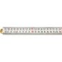 Afbeeldingen van Hultafors Duimstok G59-1-4-12 VI wit 1 meter
