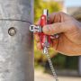 Afbeeldingen van Knipex universele sleutel voor schakelkasten en afsluitsystemen