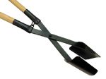 Afbeeldingen van DeWit® Palenzetter met houten greep max 250mm
