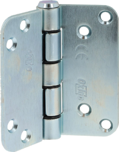Afbeeldingen van Oxloc Glijlagerscharnier ronde hoeken elvz, 89 x 89 x 3 mm