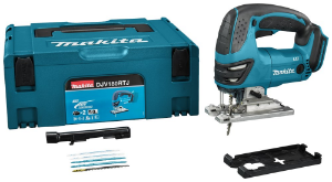 Afbeeldingen van Makita accudecoupeerzaag d-greep DJV180ZJ 18V