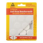 Afbeeldingen van Deltafix Anti-Krasvilt zelfklevend - rond wit  28mm