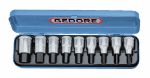Afbeeldingen van GEDORE Dopsleutel-schroevendraaierset 1/2" 9-delig IN 19 PM