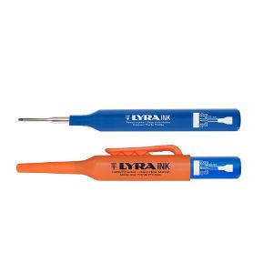 Afbeeldingen van LYRA Merkstift Lyra Ink voor het aftekenen van diepere gaten Blauw