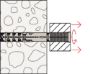 Afbeeldingen van fischer Stelelement S J S 10x75