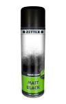 Afbeeldingen van Zettex Mat zwarte Aerosol harslak 500ml