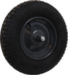 Afbeeldingen van Kelfort Kruiwagenwiel grijs metaal