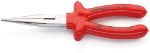 Afbeeldingen van KNIPEX Platspitse tang met zijsnijder, (telefoontang) VDE gebogen 200
