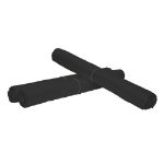 Afbeeldingen van Primp containerzak zwart 300 Liter LDPE 150 x 75/30 cm T70 100 stuks in doos