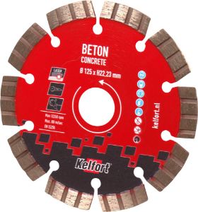 Afbeeldingen van Kelfort Diamantzaagblad beton 125mm