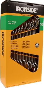 Afbeeldingen van Ironside Steeksleutelset 10-delig
