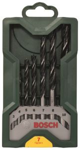 Afbeeldingen van Bosch 7 delige houtborenset