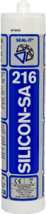 Afbeeldingen van Seal-it siliconenkit 216 zwart 310ml