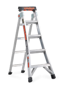 Afbeeldingen van Altrex trap King Kombo 3in1 5+3.  Stahoogte 1.50 mtr, Werkhoogte max 3.50 mtr