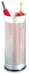 Afbeeldingen van Atlanta paraplu standaard 62x26cm zilver perforatie, 335023 