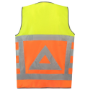 Afbeeldingen van TRICORP SAFETY Tabard Verkeersregelaar Outlet 453001 oranje/geel 4XL