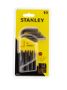 Afbeeldingen van STANLEY Stiftsleutelset Metrisch 0-69-253 1,5-10  10 delig