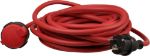 Afbeeldingen van kelfort Verlengsnoer 10 meter 3x1.5mm2 h07rn-f rood neopreen