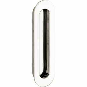 Afbeeldingen van Wallebroek Schuifdeurkom Regina 135x30 glans nikkel