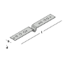 Afbeeldingen van GB Dilatatie-anker 175 x 22 x 0.7 mm, gegalvaniseerd, verzinkt