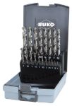 Afbeeldingen van RUKO Spiraalboorset DIN 338 Typ N, HSS-G in kunststof cassette - 19 st. 214