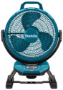 Afbeeldingen van Makita 40 V Max Ventilator met zwenkfunctie CF002GZ